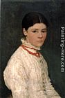 Agnes Mary Webster by Sir George Clausen